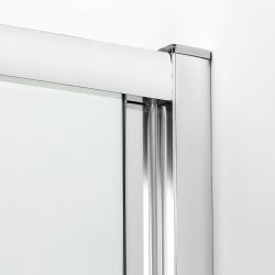 KABINA ALTA III 1D PROSTOKĄTNA U 100x90x195 CZYSTE 6mm ACTIVE SHIELD 2.0