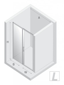 DRZWI WNĘKOWE PRIME 1D L 100x200 CZYSTE 6mm ACTIVE SHIELD 2.0