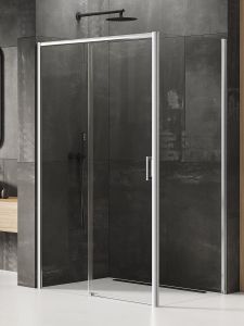 KABINA PRIME 1D PROSTOKĄTNA L 100x70x200 CZYSTE 6mm ACTIVE SHIELD 2.0