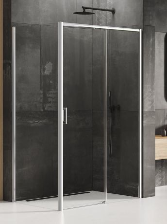 Przejdź do produktu KABINA PRIME 1D PROSTOKĄTNA P 100x80x200 CZYSTE 6mm ACTIVE SHIELD 2.0