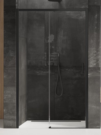 Przejdź do produktu Prysznicowe drzwi przesuwne, dostępne w wersji lewo- i prawostronnej, o wymiarach od 100x200 cm do 160x200 cm.