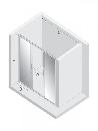 Przejdź do produktu DRZWI WNĘKOWE NEW CORRINA 2D U 160x195 CZYSTE 6mm ACTIVE SHIELD 2.0