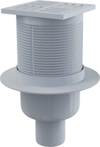 Kratka ściekowa plastikowa 105x105/50 mm odpływ pionowy Alcaplast APV6111