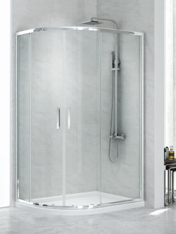 Przejdź do produktu KABINA NEW MAXIMA 2D ASYMETRYCZNA U 120x85x195 CZYSTE 6mm ACTIVE SHIELD 2.0