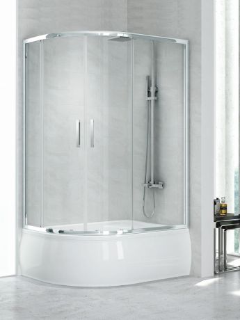 Przejdź do produktu KABINA NEW MAXIMA 2D ASYMETRYCZNA U 120x85x165 CZYSTE 6mm ACTIVE SHIELD 2.0