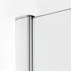 KABINA NEW KOMFORT 1D PROSTOKĄTNA U 100x80x195 CZYSTE 6mm ACTIVE SHIELD 2.0