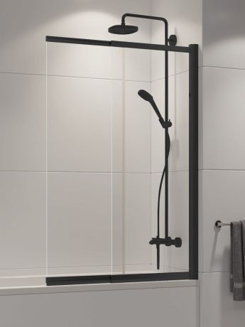 Przejdź do produktu PARAWAN NAWANNOWY SENSI BLACK 1D U 85x150 CZYSTE 5mm ACTIVE SHIELD 2.0