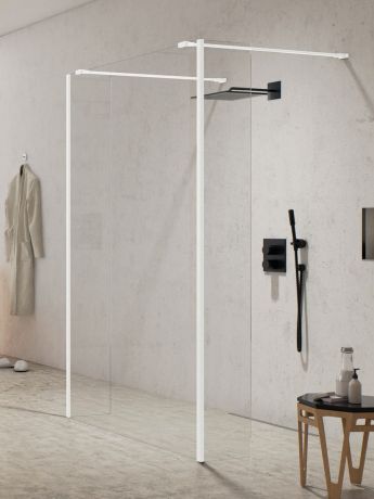 Przejdź do produktu NZ2 KABINA NEW MODUS WHITE WALK-IN U 120x200 CZYSTE 8mm ACTIVE SHIELD 2.0