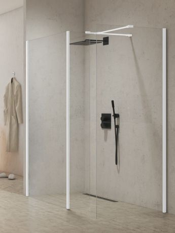 Przejdź do produktu NZ2 KABINA NEW MODUS WHITE WALK-IN U 90x200 CZYSTE 8mm ACTIVE SHIELD 2.0