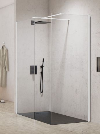 Przejdź do produktu NZ2 KABINA NEW MODUS WHITE WALK-IN U 120x100x200 CZYSTE 8mm ACTIVE SHIELD 2.0