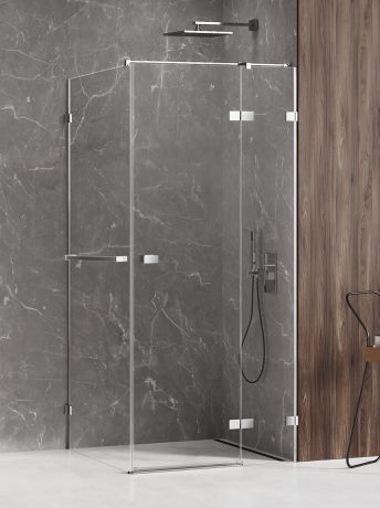 Przejdź do produktu NZ4 KABINA AVEXA 1D PROSTOKĄTNA P 80x90x200 CZYSTE 6mm ACTIVE SHIELD 2.0 WIESZAK