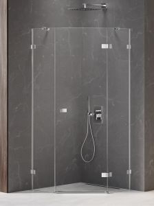 KABINA AVEXA 1D PIĘCIOKĄTNA P 80x80x200 CZYSTE 6mm ACTIVE SHIELD 2.0