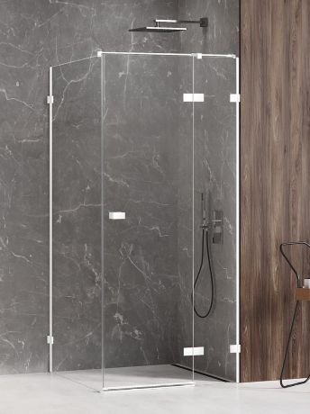 Przejdź do produktu NZ2 KABINA AVEXA WHITE 1D KWADRATOWA P 90x90x200 CZYSTE 6mm ACTIVE SHIELD 2.0