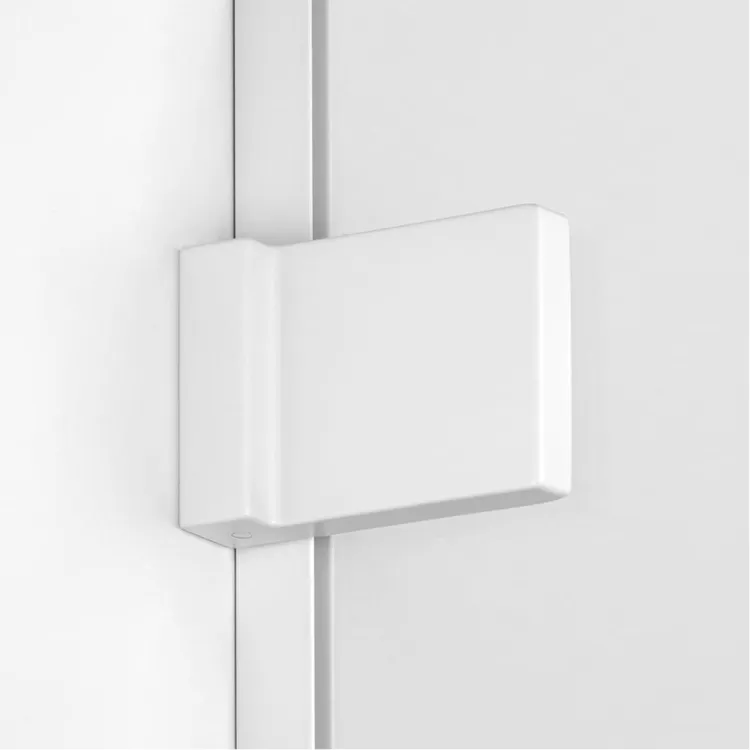NZ4 KABINA AVEXA WHITE 1D PROSTOKĄTNA L 80x100x200 CZYSTE 6mm ACTIVE SHIELD 2.0 WIESZAK