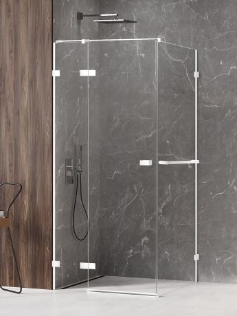 Przejdź do produktu NZ4 KABINA AVEXA WHITE 1D PROSTOKĄTNA L 90x70x200 CZYSTE 6mm ACTIVE SHIELD 2.0 WIESZAK
