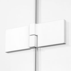 NZ4 KABINA AVEXA WHITE 1D PROSTOKĄTNA P 90x100x200 CZYSTE 6mm ACTIVE SHIELD 2.0 WIESZAK