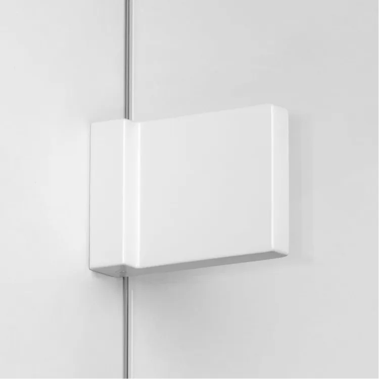 NZ2 KABINA AVEXA WHITE 2D KWADRATOWA  100x100x200 CZYSTE 6mm ACTIVE SHIELD 2.0