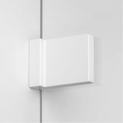 NZ4 KABINA AVEXA WHITE WALK-IN  160x200 CZYSTE 8mm ACTIVE SHIELD 2.0 WIESZAK