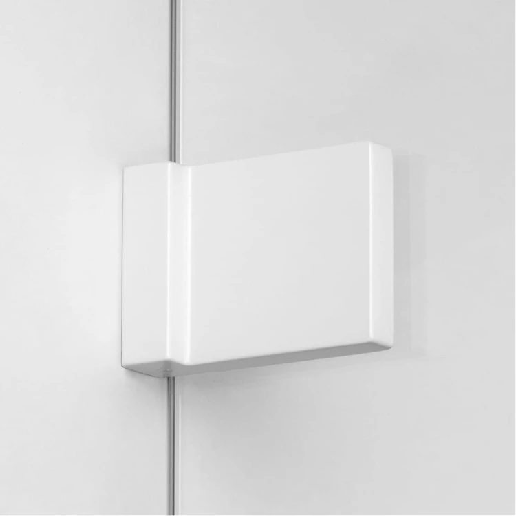 NZ4 KABINA AVEXA WHITE WALK-IN  160x200 CZYSTE 8mm ACTIVE SHIELD 2.0 WIESZAK