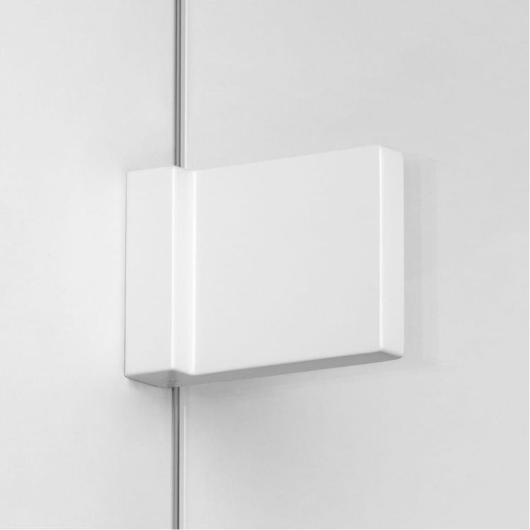 NZ2 PARAWAN NAWANNOWY AVEXA WHITE  70x150 CZYSTE 6mm ACTIVE SHIELD 2.0  WSP. PROSTOPADŁY