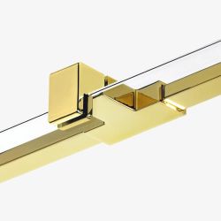 NZ4 KABINA AVEXA GOLD SHINE 1D PROSTOKĄTNA P 100x110x200 CZYSTE 6mm ACTIVE SHIELD 2.0 WIESZAK