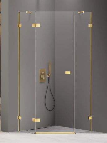 Przejdź do produktu KABINA AVEXA GOLD SHINE 1D PIĘCIOKĄTNA L 90x90x200 CZYSTE 6mm ACTIVE SHIELD 2.0