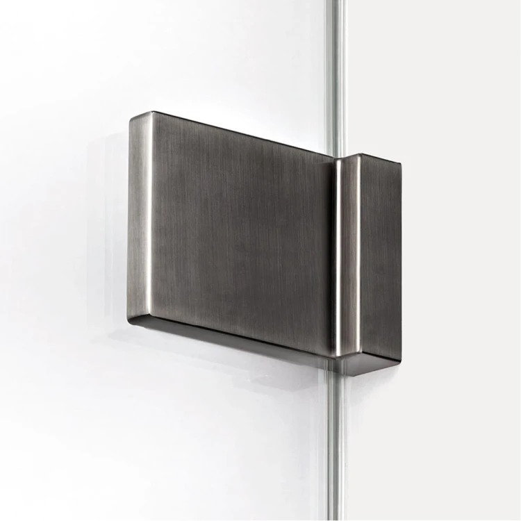 NZ2 DRZWI WNĘKOWE AVEXA GUNMETAL BRUSHED 1D P 140x200 CZYSTE 6mm ACTIVE SHIELD 2.0