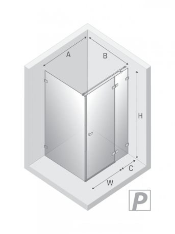 Przejdź do produktu KABINA AVEXA GUNMETAL BRUSHED 1D PROSTOKĄTNA P 110x90x200 CZYSTE 6mm ACTIVE SHIELD 2.0