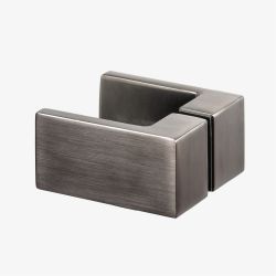 KABINA AVEXA GUNMETAL BRUSHED 1D PROSTOKĄTNA P 110x100x200 CZYSTE 6mm ACTIVE SHIELD 2.0