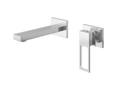 Bateria umywalkowa podtynkowa z wylewką 20 cm Kohlman Nexen QW183U chrom
