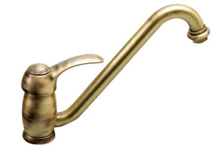 Przejdź do produktu Bateria kuchenna 15 cm z obracaną wylewką Sapho Vanity 77076 bronzo
