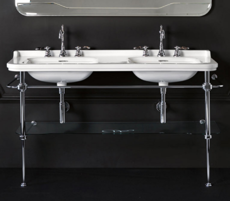 Przejdź do produktu Kerasan Waldorf stelaż do umywalki chrom 9195K1