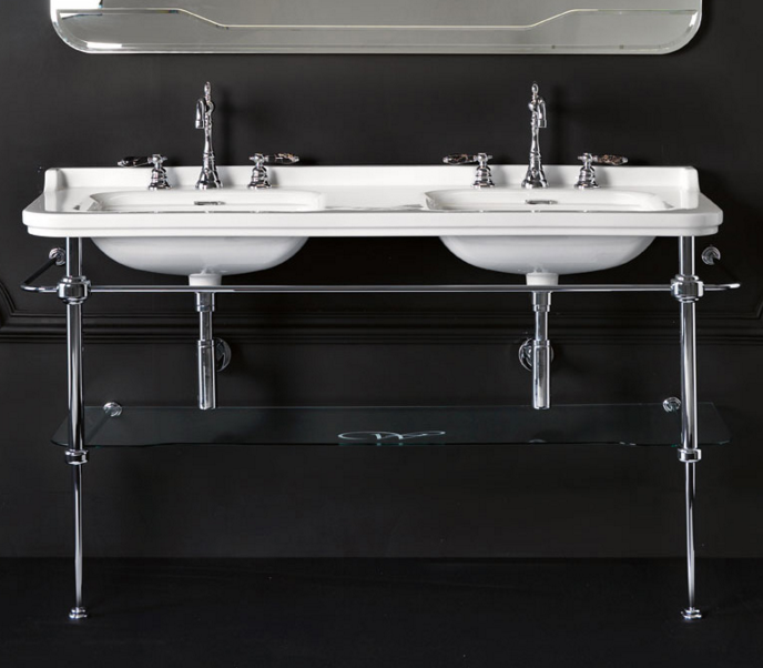 Kerasan Waldorf stelaż do umywalki chrom 9195K1