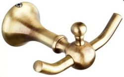 Akcesoria łazienkowe uchwyt punktowy B&A seria Regency RE245 bronzo