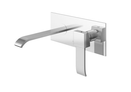 Przejdź do produktu Bateria umywalkowa podtynkowa z wylewką 20 cm Kohlman Axis QW188N chrom