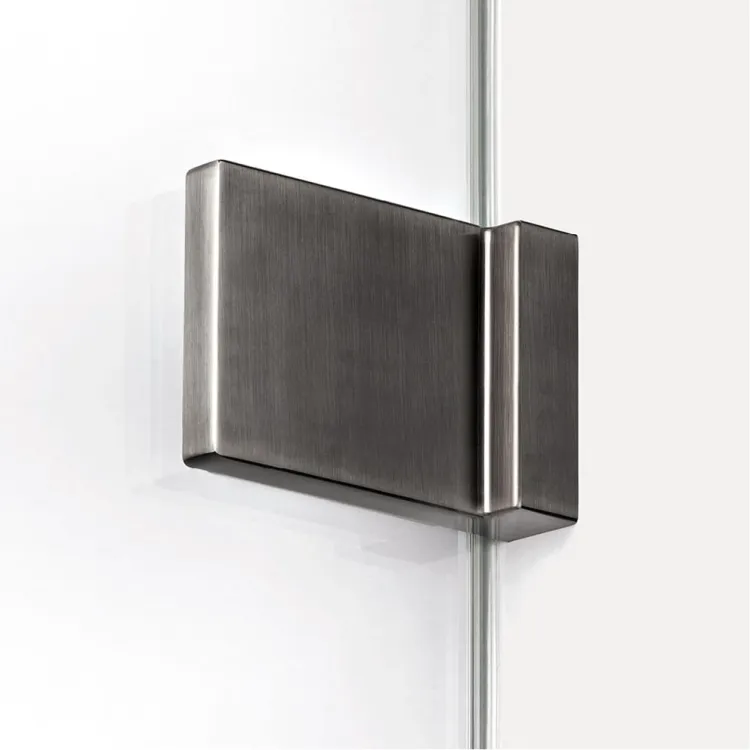 NZ4 PARAWAN NAWANNOWY AVEXA GUNMETAL BRUSHED 1D P 130x150 CZYSTE 6mm ACTIVE SHIELD 2.0