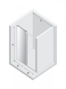 NZ4 DRZWI WNĘKOWE SOFTI BLACK 1D U 170x200 CZYSTE 8mm ACTIVE SHIELD 2.0