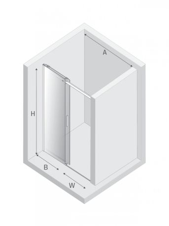 Przejdź do produktu NZ4 DRZWI WNĘKOWE SOFTI BLACK 1D U 170x200 CZYSTE 8mm ACTIVE SHIELD 2.0