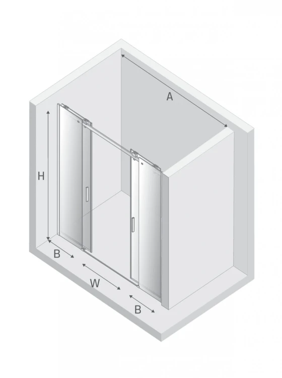 NZ4 DRZWI WNĘKOWE SOFTI BLACK 2D U 140x200 CZYSTE 8mm ACTIVE SHIELD 2.0