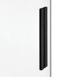NZ4 DRZWI WNĘKOWE SOFTI BLACK 2D U 180x200 CZYSTE 8mm ACTIVE SHIELD 2.0