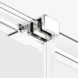 NZ4 KABINA SMART 1D PROSTOKĄTNA U 150x80x200 CZYSTE 8mm ACTIVE SHIELD 2.0