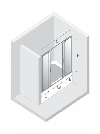 Przejdź do produktu NZ4 PARAWAN NAWANNOWY SMART 2D U 160x150 CZYSTE 8mm ACTIVE SHIELD 2.0