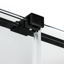 DRZWI WNĘKOWE SMART BLACK 1D U 100x200 CZYSTE 8mm ACTIVE SHIELD 2.0