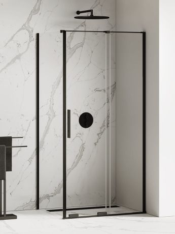 Przejdź do produktu NZ4 KABINA SMART BLACK 1D PROSTOKĄTNA U 160x80x200 CZYSTE 8mm ACTIVE SHIELD 2.0