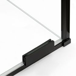 NZ4 PARAWAN NAWANNOWY SMART BLACK 2D U 150x150 CZYSTE 8mm ACTIVE SHIELD 2.0