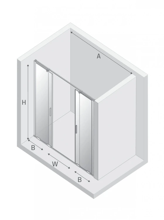 NZ4 DRZWI WNĘKOWE SMART LIGHT GOLD 2D U 160x200 CZYSTE 8mm ACTIVE SHIELD 2.0
