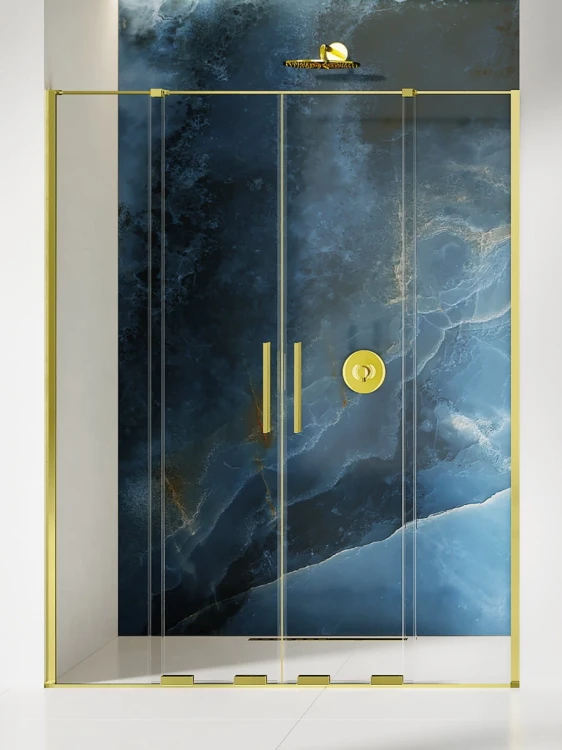 NZ4 DRZWI WNĘKOWE SMART LIGHT GOLD 2D U 170x200 CZYSTE 8mm ACTIVE SHIELD 2.0
