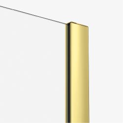 NZ4 PARAWAN NAWANNOWY SMART LIGHT GOLD 2D U 160x150 CZYSTE 8mm ACTIVE SHIELD 2.0