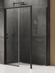 KABINA PRIME BLACK 1D KWADRATOWA P 100x100x200 CZYSTE 6mm ACTIVE SHIELD 2.0