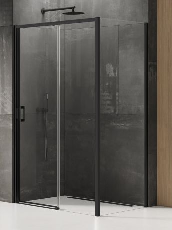 Przejdź do produktu KABINA PRIME BLACK 1D KWADRATOWA P 100x100x200 CZYSTE 6mm ACTIVE SHIELD 2.0